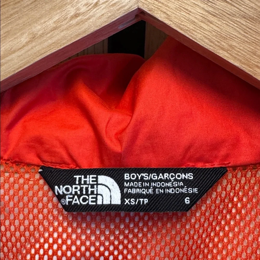 The North Face Kids Navy and Red Raincoat - Picture 2 of 3